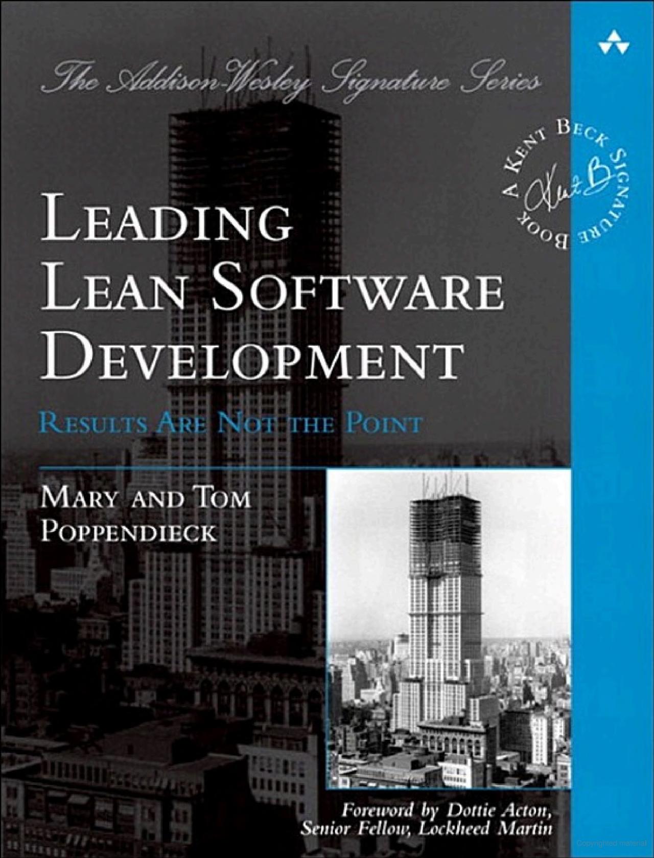 Lean Software Development Book
Cover